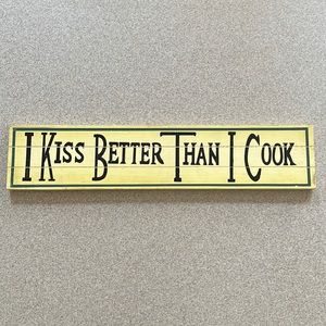 Take the pressure off at mealtime. 
Have fun with your not so domestic talents